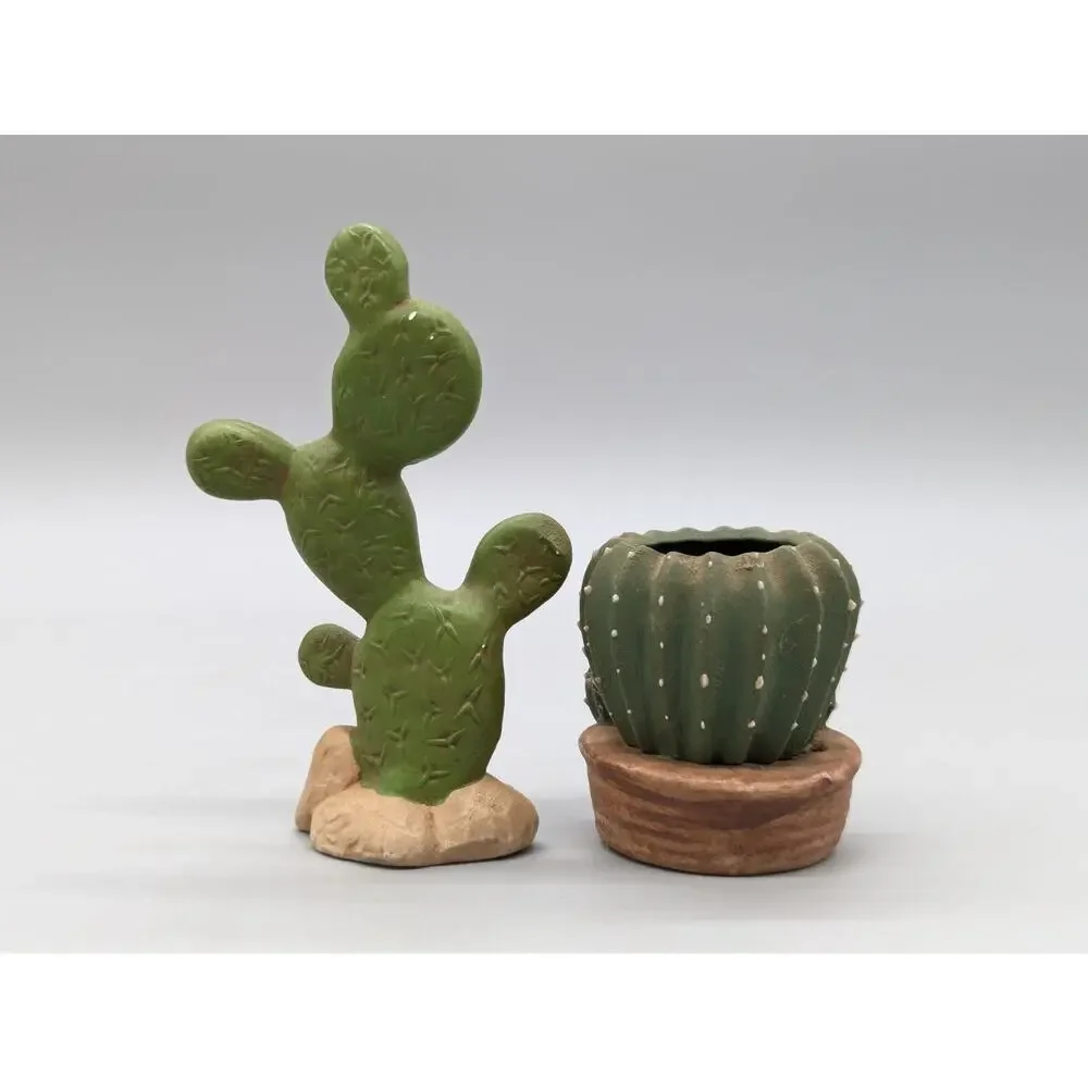 Native American Desert Scene Cactus Tipi Children 3.5